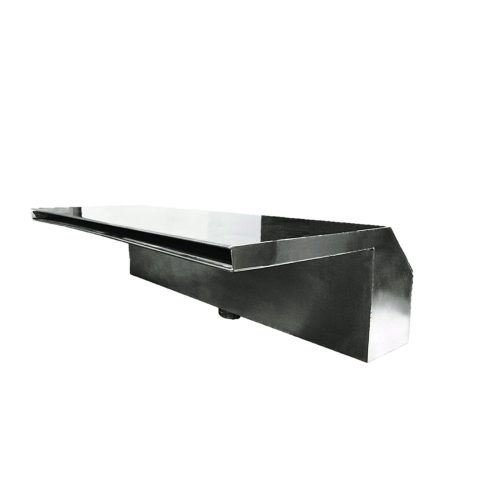 Vízkés AISI304 1000mm 2 x 6/4"BM / 14-17 m³/h