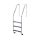 Kis ívű létra - 5 fokos AISI316