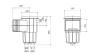 Szkimmer betonos STD 6/4"BM / D50