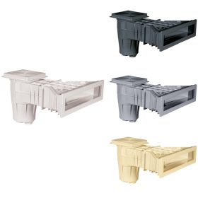 Szkimmer fóliás, antracit WIDE XXL 6/4" BM / D50