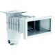 Design Szkimmer betonos A400 fehér 6/4"BM / 2"KM / D50