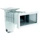 Design Szkimmer betonos A400 fehér 6/4"BM / 2"KM / D50