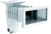 Design Szkimmer fóliás A400 fehér 6/4"BM / 2"KM / D50