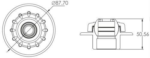 Befúvó betonos Premium D50