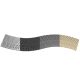Túlfolyó rács flexibilis Square homok 200mm