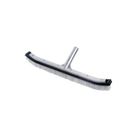 Kefe, hajlított 450mm rozsdamentes acél nyél