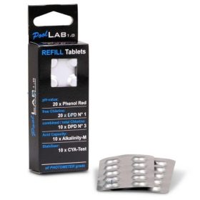 PoolLab 2.0 fotométer póttabletta szett 