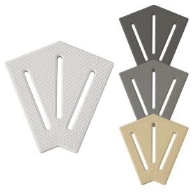 Túlfolyó sarok elem 45º 245mm