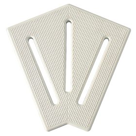 Túlfolyó sarok elem 45º 300mm