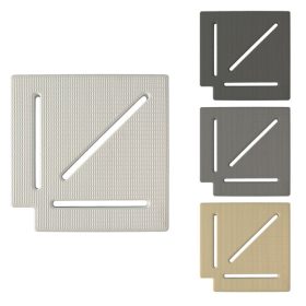 Túlfolyó sarok elem 90º szürke 245mm