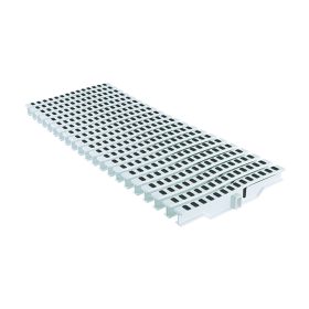 Túlfolyó rács egyenes antracit 250mm