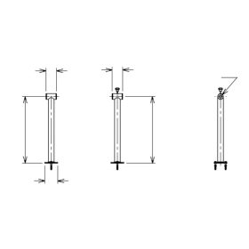Tekercselő láb, karimával