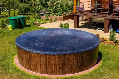 Téli takaró Deluxe PE Ø6,0m