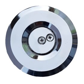 Padlóbefúvó, rozsdamentes fix, kúpos A2 D63