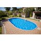 Ibiza oval sand; 4,16 x 8,00 x 1,50m