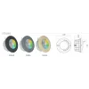 Reflektor STD2002 fóliás antracit SMD WHITE LED 30W/12V