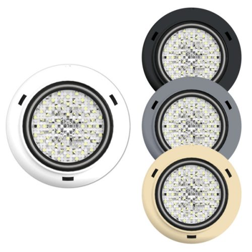 Reflektor MIDI-Clicker fóliás antracit SMD 72 WHITE LED 11W