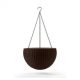 Hanging Sphere függesztett virágtartó Whiskey barna színben