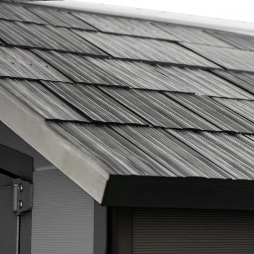 Premier 757 kerti szerszámos ház barnás szürke