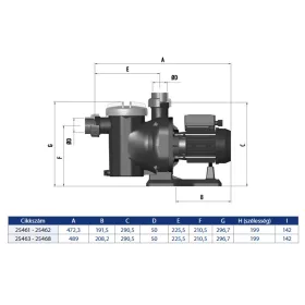 Sena 6,5m3/h - 1/3 HP. 230 V II