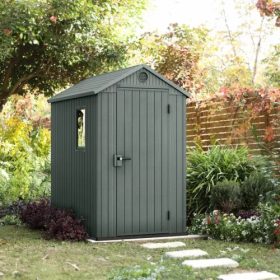 Darwin 4x6 műanyag kerti ház zöld