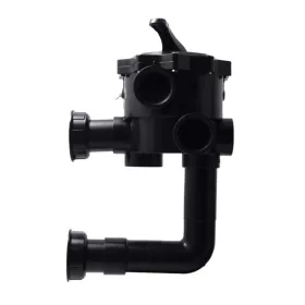 Peraqua váltószelep 6-utú SIDE cső szettel 1 1/2"