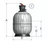 Aquarius TOP Ø450 1 1/2" PRAHER