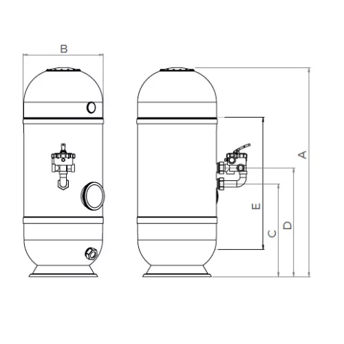 BARENT 1m Ø750 Side 2"