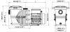 Basic 14m3/h H=8m 1,0HP/230V