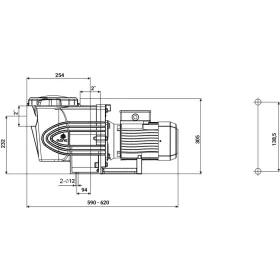 Basic 29m3/h H=10m 3,0HP/230V