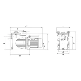 OPTIMA 25T 4m3/h H=10m 0,25HP 400V