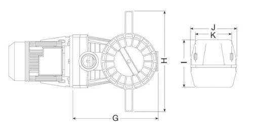WINNER 300M 29m3/h H=10m 3,0HP 230V
