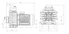 IE3 Bravus 550 72m3/h H=10m 5,5HP 230/400V