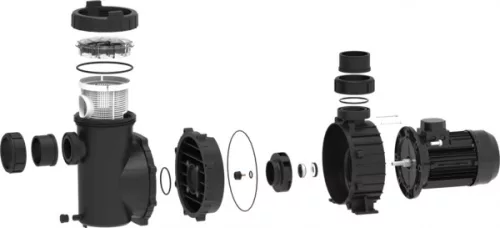 IE3 Supra 550 72m3/h H=10m 5,5HP 230/400V