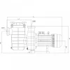 AQUAFILT 65m3/h H=8m 4HP 400V