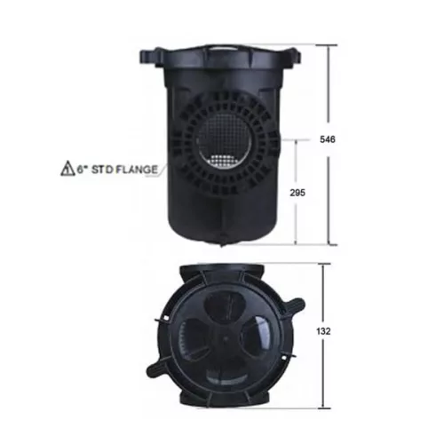 Előszűrő Giant PP DN 150/150 40L