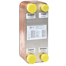 Lemezes hőcserélő D-PWT 75 kW / 55°C