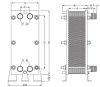 Lemezes hőcserélő Titanium 13M-PWT 1327M-Ti - 500 kW - 70°C