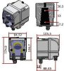 Microdos MP2-R 6l/h - 1bar szabályozható adagolás 0-100%-ig