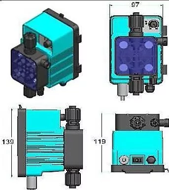 Microdos ME2-CA 5l/h - 2bar