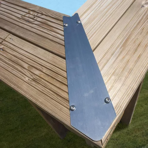 GRE famedence szett Canelle II.  535 x 356 x 117 cm ovális (sokszög)