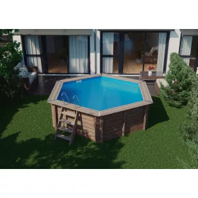   GRE famedence szett  Vanille II. 400 x 119 cm kerek (sokszög)