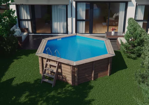 GRE famedence szett  Vanille II. 400 x 119 cm kerek (sokszög)