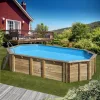 GRE Ovális Orange medence 752 x 456 x 146  