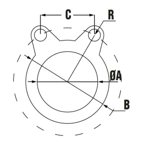 Lapos tömítés D 280