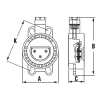 System® Csappantyú, rugós D 160 PN 10