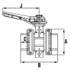 Pillangószelep Netvic® System D 075 PN 10