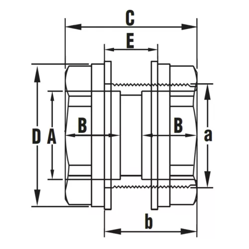 Tartály csatlakozó D 40-2"
