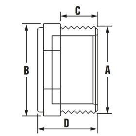 Dugó, KM menetes 1/2"