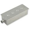 Beépítő inox doboz 4 piezo kapcsolóhoz